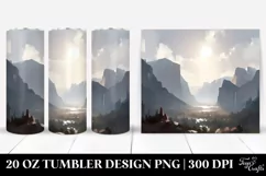 Simple Digital Painting | 20 Oz Tumbler Product Image 1