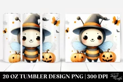 Cute Baby Bee Halloween PNG Product Image 1