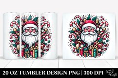Christmas PNG 20 Oz Tumbler Design Product Image 1