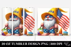Gnome Digital Painting | 20 oz Tumbler Product Image 1