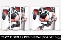 Great Dane Cartoon | 20 Oz Tumbler Product Image 1