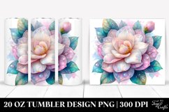 Pastel Gardenia Transparent | 20 oz Tumbler Product Image 1