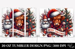 Christmas PNG 20 Oz Tumbler Design Product Image 1