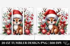 Christmas PNG 20 Oz Tumbler Design Product Image 1