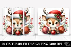 Christmas PNG 20 Oz Tumbler Design Product Image 1