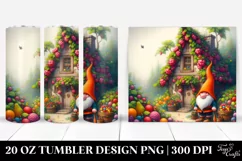 Fairy Tale Gnome Orange Hat|20 oz Tumbler Product Image 1