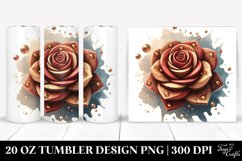 Shiny Rose | 20 Oz Tumbler Product Image 1
