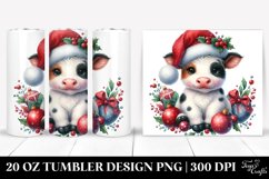 Christmas PNG 20 Oz Tumbler Design Product Image 1