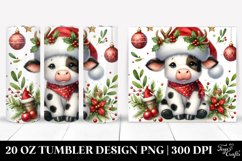 Christmas PNG 20 Oz Tumbler Design Product Image 1