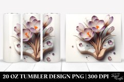 Marble Crocus | 20 Oz Tumbler Product Image 1