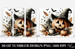 Simple Vintage JACK-O'-LANTERN | 20 oz Tumbler Product Image 1