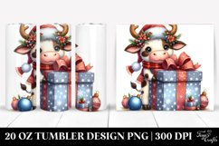 Christmas PNG 20 Oz Tumbler Design Product Image 1
