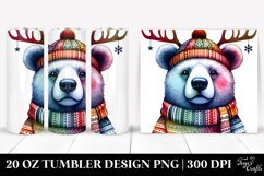 Christmas PNG 20 Oz Tumbler Design Product Image 1