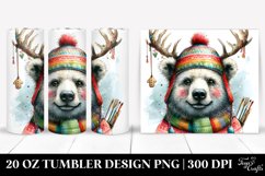 Christmas PNG 20 Oz Tumbler Design Product Image 1