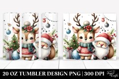 Christmas PNG 20 Oz Tumbler Design Product Image 1
