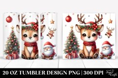 Christmas PNG 20 Oz Tumbler Design Product Image 1