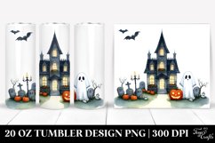 Simple Funny Halloween Haunted House Clipart Product Image 1