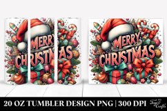 Christmas PNG 20 Oz Tumbler Design Product Image 1