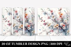 Tumbling Spring Petals | 20 Oz Tumbler Product Image 1