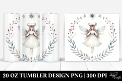 Simple Boho Fairy Clipart 20 Oz Tumbler Product Image 1