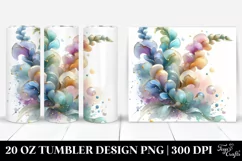 Shiny Snapdragon Stained , High-Res 20 Oz Tumbler Product Image 1