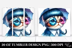 Colorful Baby Cat Playing PNG Product Image 1