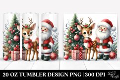 Christmas PNG 20 Oz Tumbler Design Product Image 1