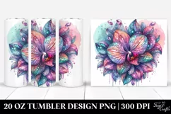 Pastel Orchid Diamond-like Material | 20 oz Tumbler Product Image 1