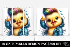 Cute Baby Chicken | 20 oz Tumbler Product Image 1