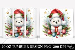 Christmas PNG 20 Oz Tumbler Design Product Image 1