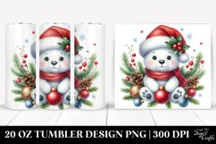 Christmas PNG 20 Oz Tumbler Design Product Image 1