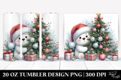 Christmas PNG 20 Oz Tumbler Design Product Image 1