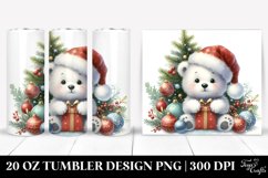 Christmas PNG 20 Oz Tumbler Design Product Image 1