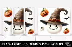 Halloween Moon Candle 20 Oz Tumbler Product Image 1