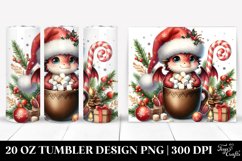 Christmas PNG 20 Oz Tumbler Design Product Image 1