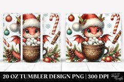 Christmas PNG 20 Oz Tumbler Design Product Image 1