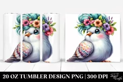 Cool Baby Dove |20 oz Tumbler Product Image 1