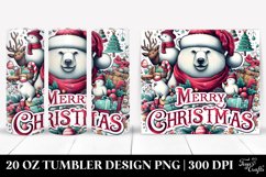 Christmas PNG 20 Oz Tumbler Design Product Image 1
