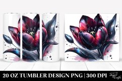Tulip with Metallic Insertions | 20 Oz Tumbler Product Image 1