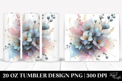 Shiny Delphinium | 20 oz Tumbler Product Image 1