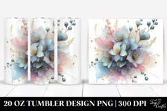 Shiny Delphinium | 20 oz Tumbler Product Image 1