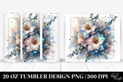 Shiny Delphinium | 20 oz Tumbler Product Image 1