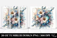 Shiny Delphinium | 20 oz Tumbler Product Image 1