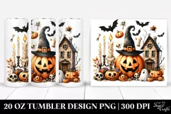 Candle in Watercolor 20 Oz Tumbler Product Image 1