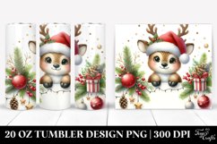 Christmas PNG 20 Oz Tumbler Design Product Image 1
