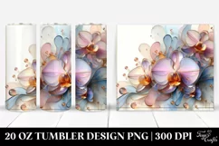 Glossy Orchid in Summer 20 Oz Tumbler Product Image 1