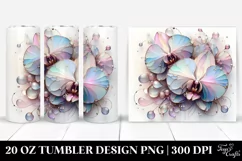 Glossy Orchid in Summer 20 Oz Tumbler Product Image 1