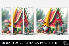 Fairy Tale Gnome Yellow Hat|20 oz Tumbler Product Image 1