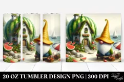 Fairy Tale Gnome Yellow Hat|20 oz Tumbler Product Image 1