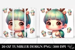 Crazy Haircut Baby Turtle PNG Product Image 1